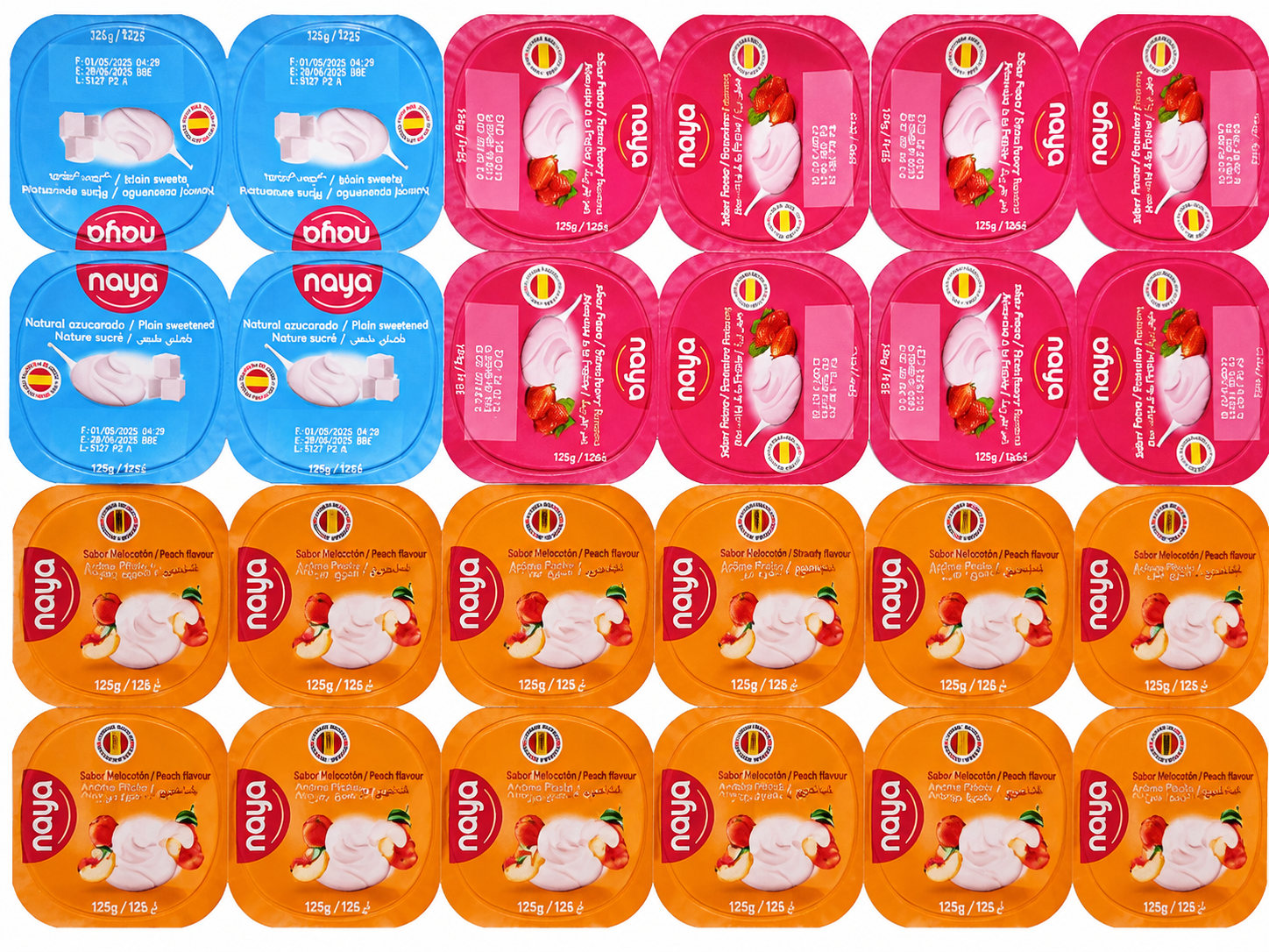 Yogur Naya  sabores mixtos – 125 g