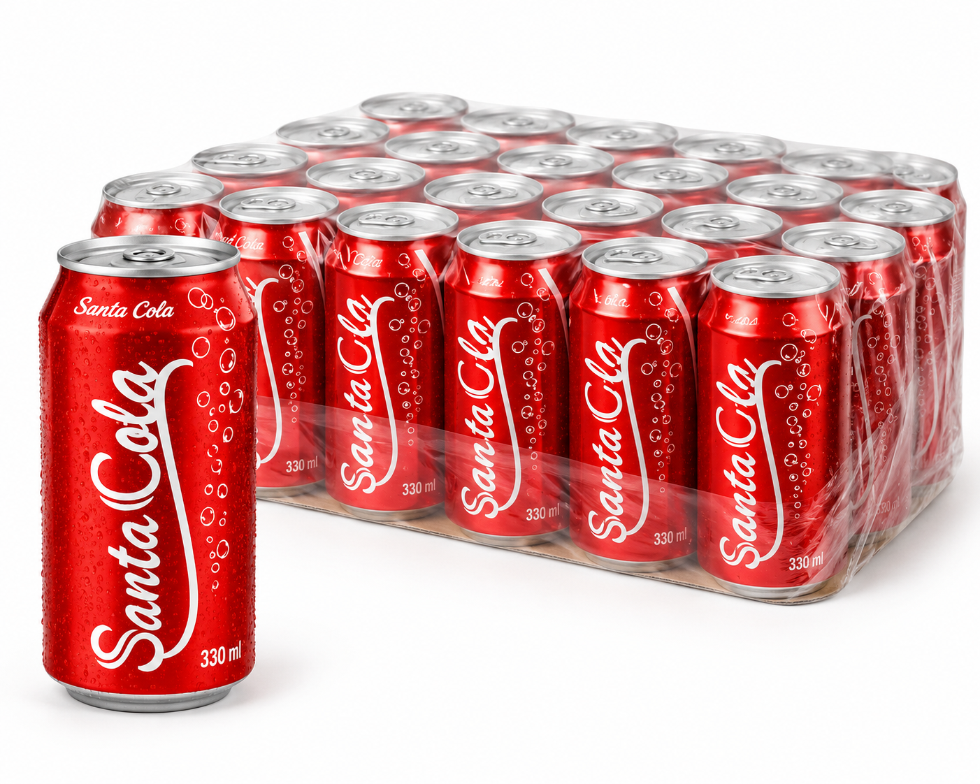 Santa Cola – Paquete de 24 Latas